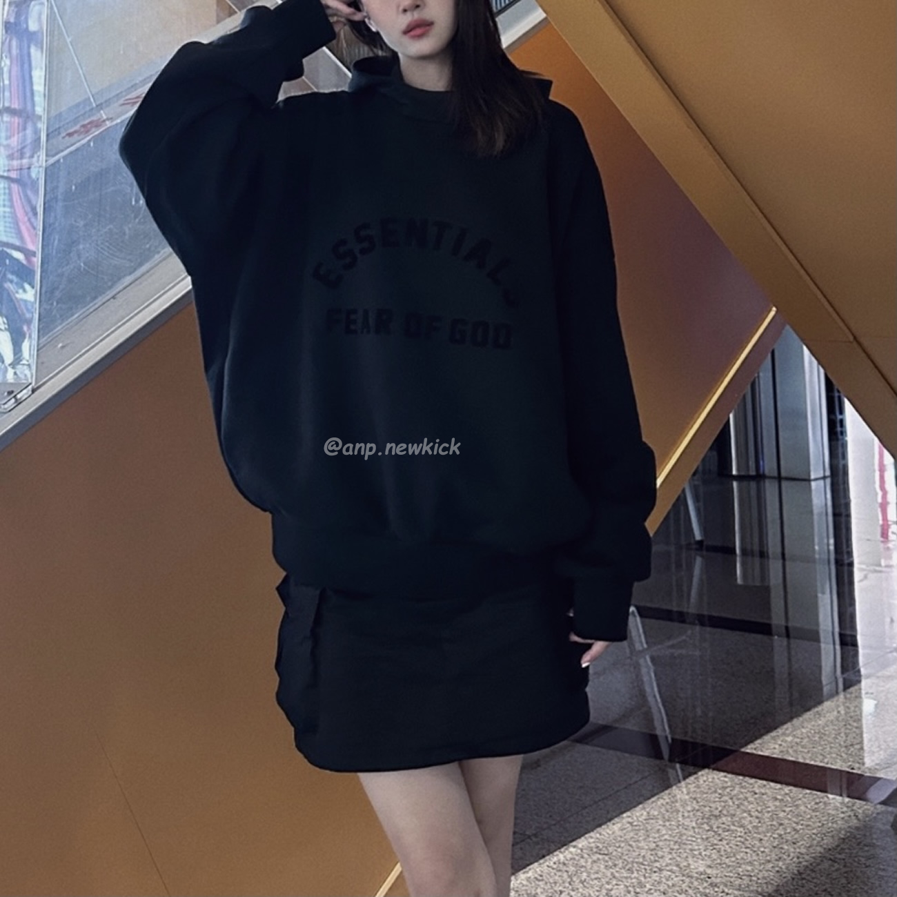 Fear Of God Essentials Tee Black (3) - www.newkick.vip